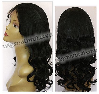 Full lace wig, Indian remy hair, wig style WN-bodyCurl-1B-22, in stock Full lace wig, Indian remy hair, wig style WN-bodyCurl-1B-22, in stock
