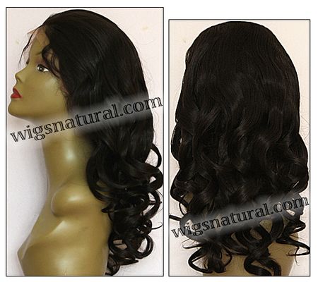 Full lace wig, Indian remy hair, wig style WN-bodyCurl-2-26, in stock