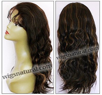 Full lace wig, Indian remy hair, wig style WN-bodyWave-30HL2-22, custom