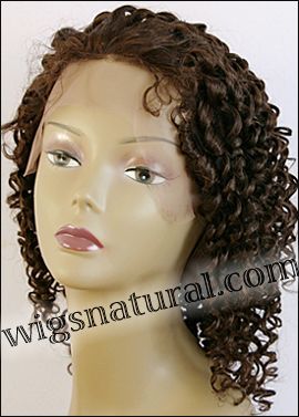 Full lace wig, Indian remy hair, wig style WN-Curly-M2x4-16, in stock