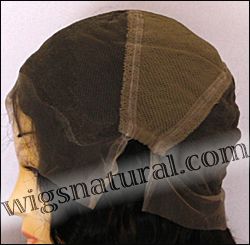 Full lace wig, Indian remy hair, wig style WN-deepWave-1B-30, custom