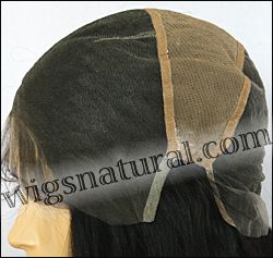 Full lace wig, Indian remy hair, wig style WN-JumboWave-1B-28, custom