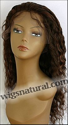Full lace wig, Indian remy hair, wig style WN-LightCurl-30HL4-22, in stock