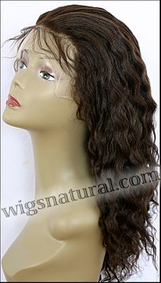 Full lace wig, Indian remy hair, wig style WN-LightYakiWave-2-20, in stock