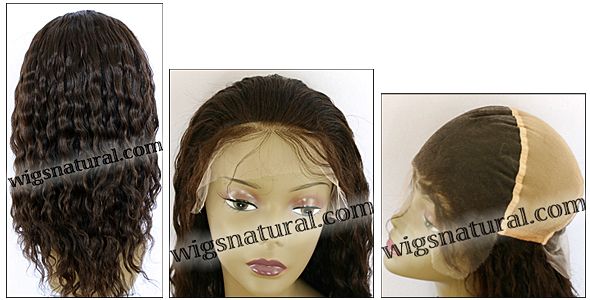 Full lace wig, Indian remy hair, wig style WN-LightYakiWave-2-20, in stock