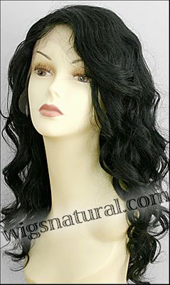 Full lace wig, Indian remy hair, wig style WN-LooseCurl-1B-22, in stock
