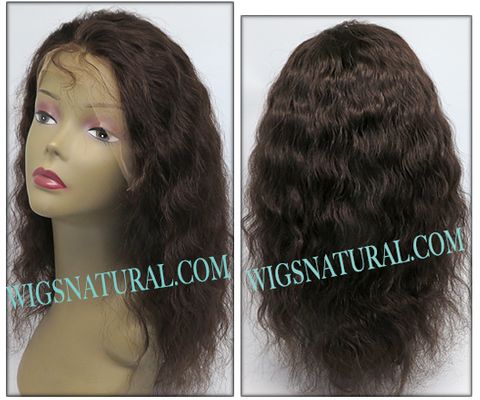 Full lace wig, Indian remy hair, wig style WN-NaturalWave-2-18, in stock