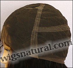 Full lace wig, Indian remy hair, wig style WN-PWavy-M2x4x6-30, custom