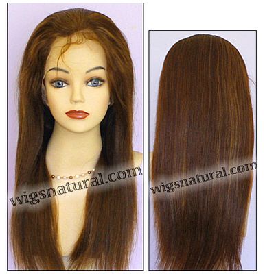 Full lace wig, Indian remy hair, wig style WN-silkStraight-30HL4-20, in stock