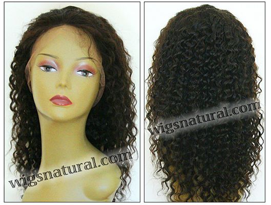 Full lace wig, Indian remy hair, wig style WN-tightCurly-2-20, in stock