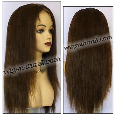 Full lace wig, Indian remy hair, wig style WN-SStraight-30HL4-18, in stock