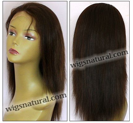 Full lace wig, Indian remy hair, wig style WN-SStraight-M2x4-18, in stock