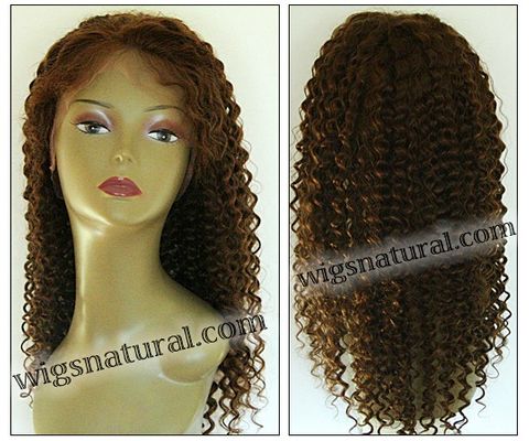Full lace wig, Indian remy hair, wig style WN-tightCurl-30HL4-24, in stock