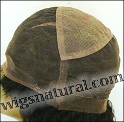 Full lace wig, Indian remy hair, wig style WN-tightCurly-1B-18, in stock