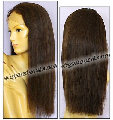 Full lace wig, Indian remy hair, wig style WN-TSStraight-30HL4-22, in stock