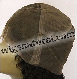 Full lace wig, Indian remy hair, wig style WN-TtightCurl-1B-24, in stock