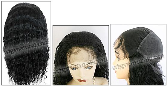 Full lace wig, Indian remy hair, wig style WN-VerWavy-1B-22, in stock Full lace wig, Indian remy hair, wig style WN-VerWavy-1B-22, in stock