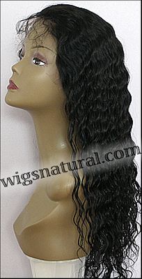 Full lace wig, Indian remy hair, wig style WN-Wavy-1-24, in stock