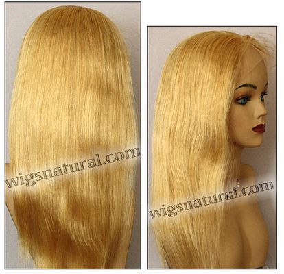 Full lace wig, virgin Chinese remy hair, wig style WN-VirChinese-straight-27-18, in stock