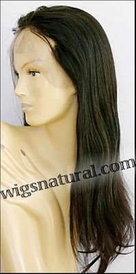 Full lace wig, virgin Chinese remy hair, wig style WN-VirChinese-Straight-N-22, in stock