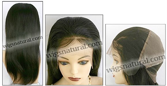 Full lace wig, Virgin Malaysian Remy hair, wig style WN-VirMalaysian-SStraight-N-20, In stock Full lace wig, Virgin Malaysian Remy hair, wig style WN-VirMalaysian-SStraight-N-20, In stock