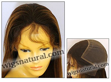 Glueless Lace Front Wig, Virgin European hair wig, virgin Brazilian hair wig, style VWGL-TidyStraight-2BT7T10N-24 Glueless Lace Front Wig, Virgin European hair wig, virgin Brazilian hair wig, style VWGL-TidyStraight-2BT7T10N-24