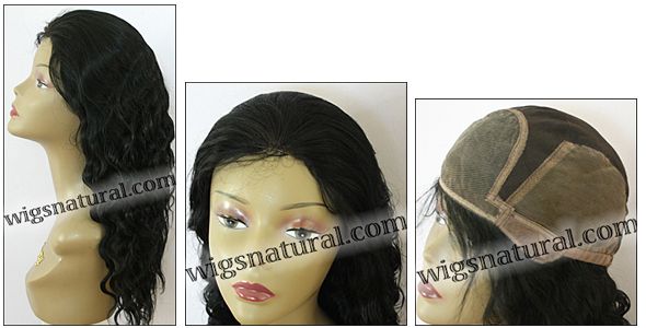 Glueless Lace Wig, Indian remy hair wig, style WNGL-DeepBodyWave-1-22, in stock Glueless Lace Wig, Indian remy hair wig, style WNGL-DeepBodyWave-1-22, in stock