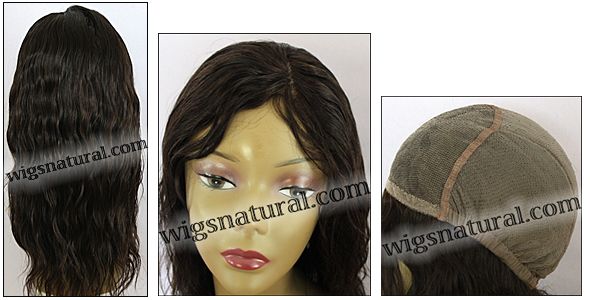 Glueless Lace Wig, Indian remy hair wig, style WNGL-PNaturalWave-N-20, in stock Glueless Lace Wig, Indian remy hair wig, style WNGL-PNaturalWave-N-20, in stock
