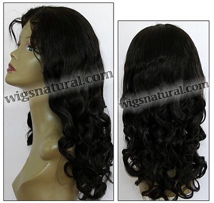 Glueless Lace Wigs, Full Hand-Tied Lace Front Wigs, Indian remy hair, style WNGL-BodyCurl-1-26, Custom Glueless Lace Wigs, Full Hand-Tied Lace Front Wigs, Indian remy hair, style WNGL-BodyCurl-1-26, Custom