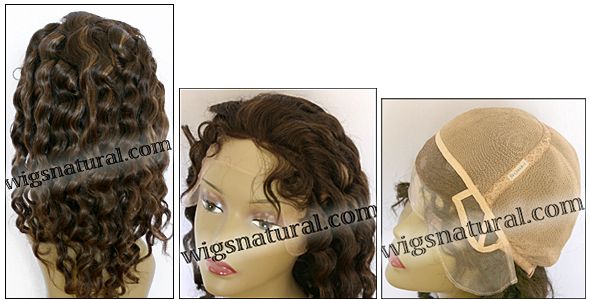 Glueless Lace Wigs, Full Hand-Tied Lace Front Wigs, Indian remy hair, style WNGL-bodyCurl-30HL4-20, Custom Glueless Lace Wigs, Full Hand-Tied Lace Front Wigs, Indian remy hair, style WNGL-bodyCurl-30HL4-20, Custom
