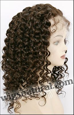 Glueless Lace Wigs, Full Hand-Tied Lace Front Wigs, Indian remy hair, style WNGL-spiralCurl-3-24, Custom Glueless Lace Wigs, Full Hand-Tied Lace Front Wigs, Indian remy hair, style WNGL-spiralCurl-3-24, Custom
