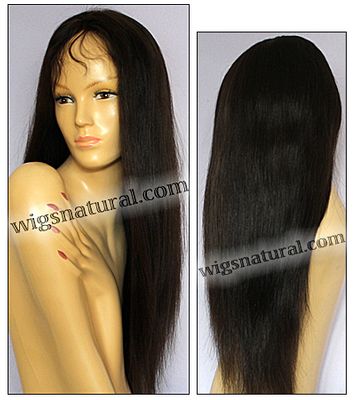 Glueless Lace Wigs, Full Hand-Tied Lace Front Wigs, Indian remy hair, style WNGL-SStraight-2-24, Custom Glueless Lace Wigs, Full Hand-Tied Lace Front Wigs, Indian remy hair, style WNGL-SStraight-2-24, Custom