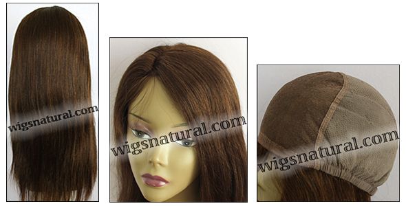 Glueless Lace Wigs, Full Hand-Tied Lace Front Wigs, Indian remy hair, style WNGL-Yaki-4-18, Custom Glueless Lace Wigs, Full Hand-Tied Lace Front Wigs, Indian remy hair, style WNGL-Yaki-4-18, Custom