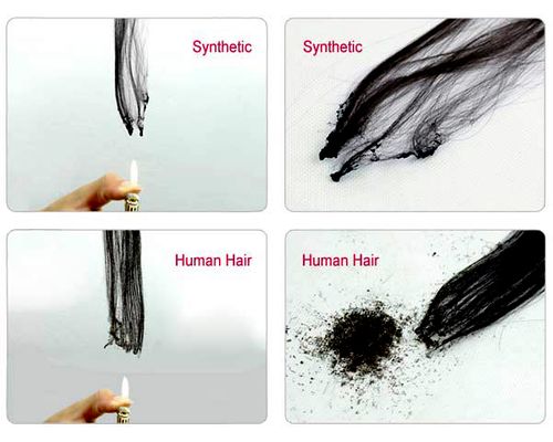 How to tell Human Hair and Synthetic Hair? How to tell Human Hair and Synthetic Hair?