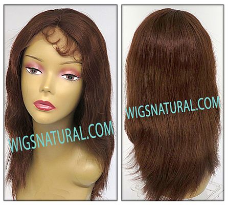 HRH-Lace Front Wig LOOSE DEEP, Sister Remy Human Hair Wig, Wet Wavy - Heat Straight, Color shown #4