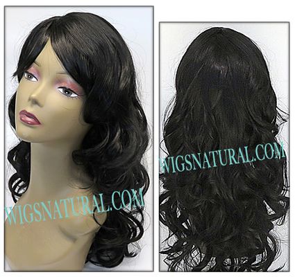 Human hair blend wig HB CADENCE, SEPIA Love it wig collection, color shown #1