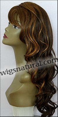 Human hair blend wig HB CREATIVE, SEPIA Love it wig collection, color H27/4/30 Human hair blend wig HB CREATIVE, SEPIA Love it wig collection, color H27/4/30