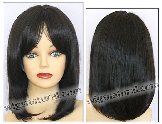 Human hair blend wig HB PENNY, SEPIA Love it wig collection, Color #2 Human hair blend wig HB PENNY, SEPIA Love it wig collection, Color #2