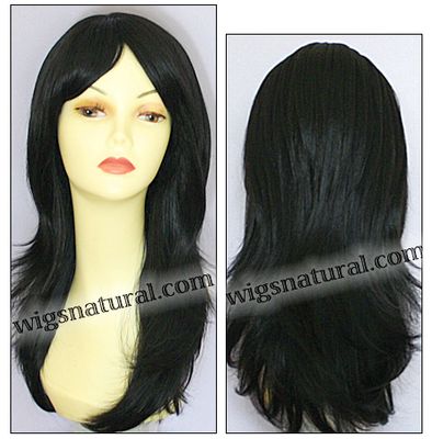 Human hair blend wig HB MELINDA, SEPIA Love it wig collection, color 1B 