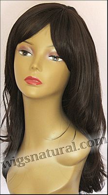 Human hair blend wig HB MISTRESS, SEPIA Love it wig collection, color #4