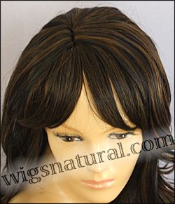 Human hair blend wig HB NEW YORK, SEPIA Love it wig collection, color MF1B/30