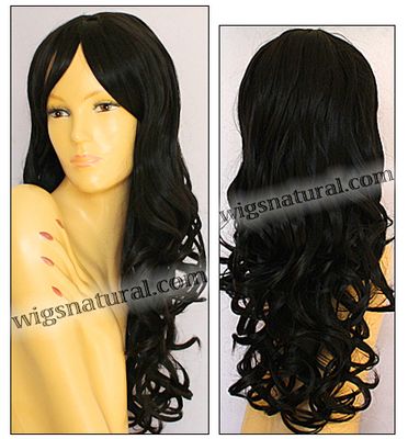 Human hair blend wig HB NOELLE, SEPIA Love it wig collection, color 1B