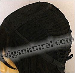 Human hair blend wig HB NOELLE, SEPIA Love it wig collection, color 1B