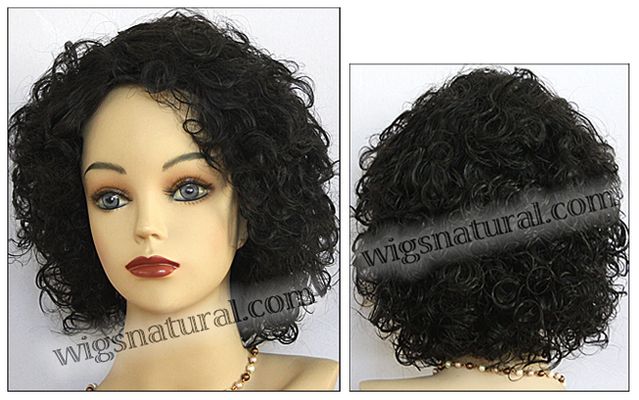 Human hair wig Coco, Beauty of Gold Collection, color 1B
