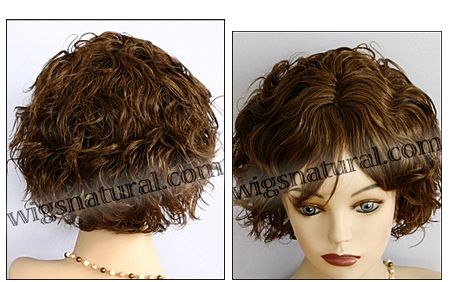 Human hair wig H LIZ, SEPIA Wig Collection, color shown M4/30