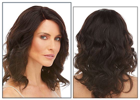 Human hair wig H ORCHID, SEPIA Wig Collection