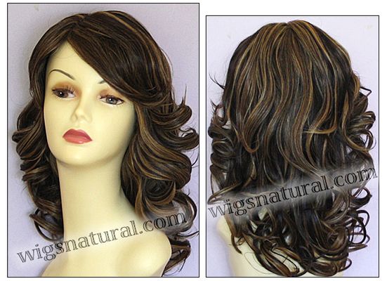 Human hair wig H ORCHID, SEPIA Wig Collection, color P4/27 