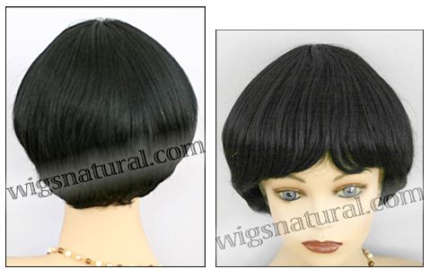 Human hair wig H VIVA, SEPIA Wig Collection, color #1