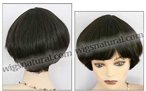 Human hair wig H VIVA, SEPIA Wig Collection, color 1B