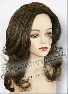 Human hair wig H XEENA, SEPIA Wig Collection  <font color = "#660000">($49.99) </font color = "#660000">